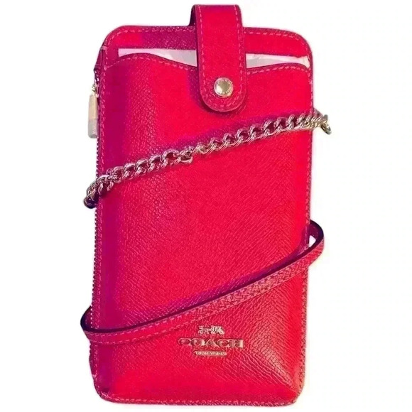 Coach Crossbody for Phone  Strawberry Haze   New With Tags - Picture 3 of 5